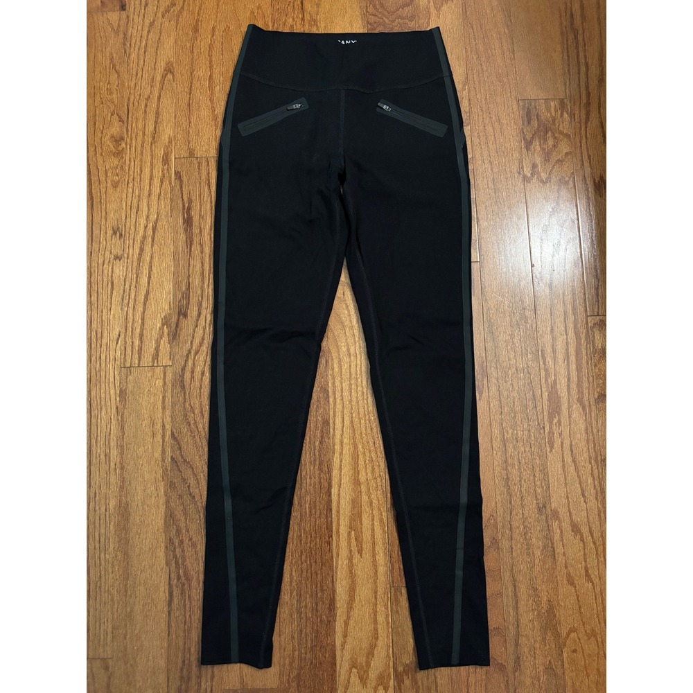 Spanx Black Everywhere Tech Tape Zip Pockets Size S/P